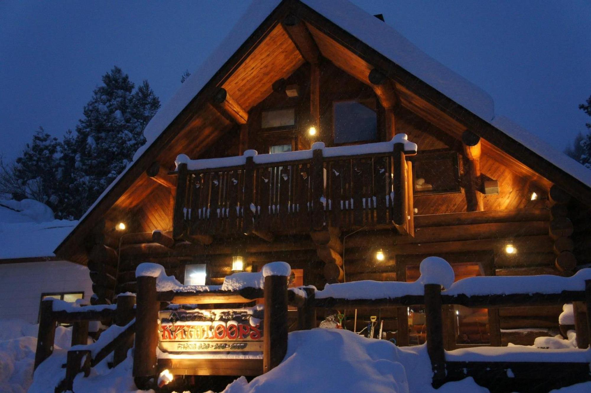 Log Hotel Kamloops Shinano  Exterior foto