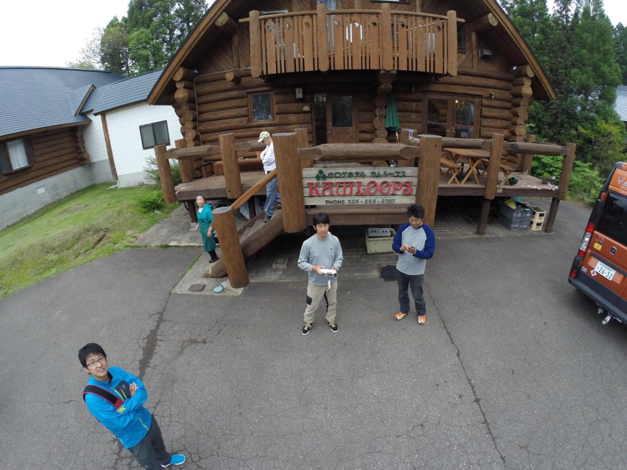 Log Hotel Kamloops Shinano  Exterior foto