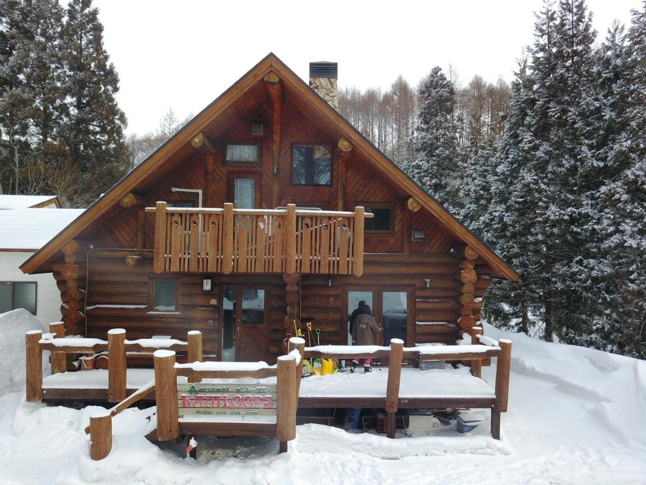 Log Hotel Kamloops Shinano  Exterior foto